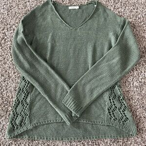 Francesca’s Olive Sweater